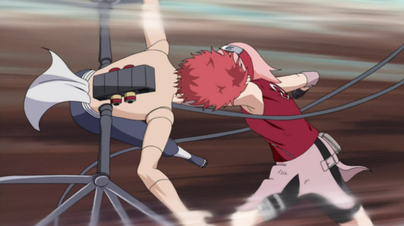 Файл:Sakura destroys Sasori's body.png